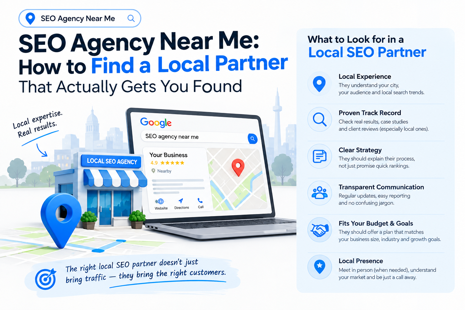 SEO Agency Near Me: How to Find a Local Partner That Actually Gets You Found